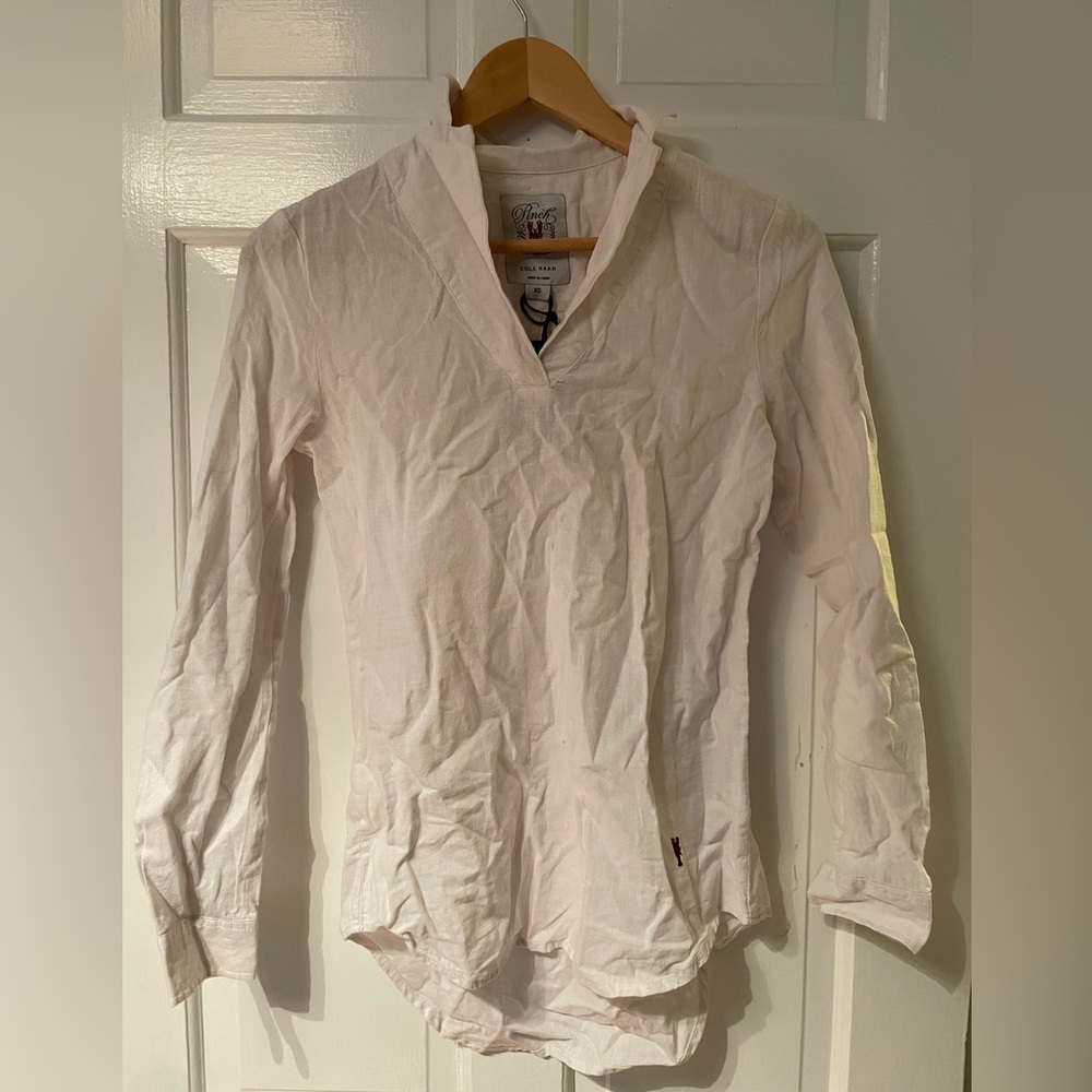 NWT Cole Haan Pinch Maine Classic Linen Popover